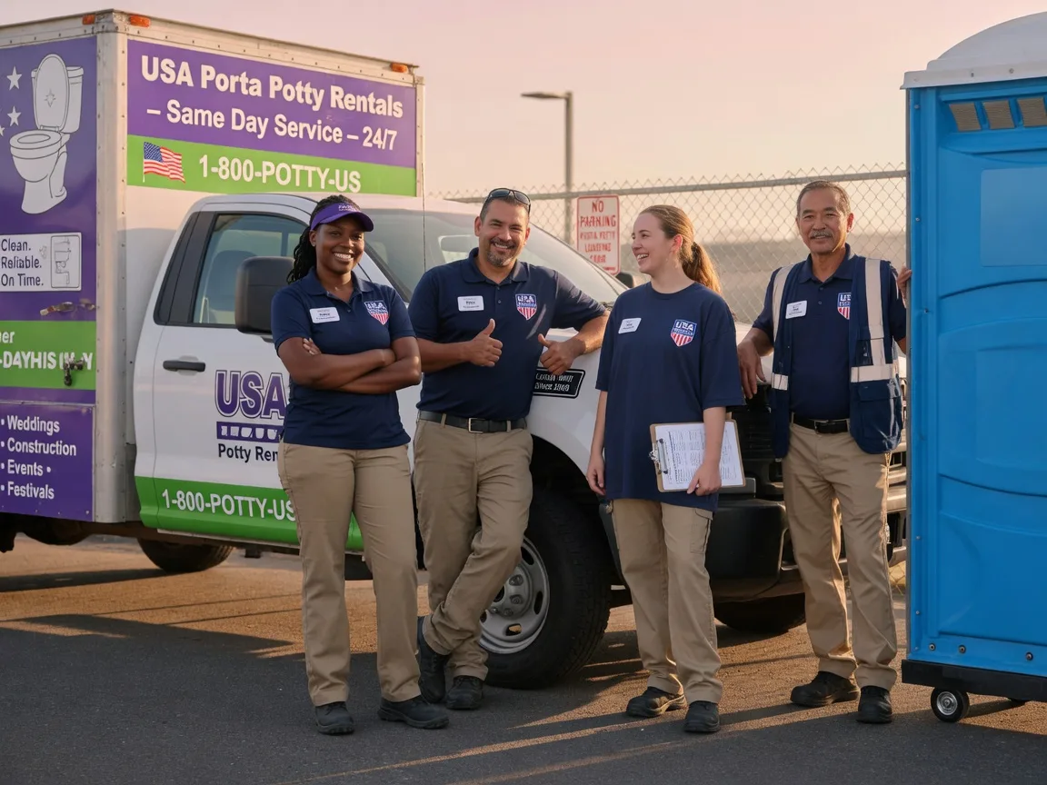 Porta Potty Rental company in King Of Prussia, PA